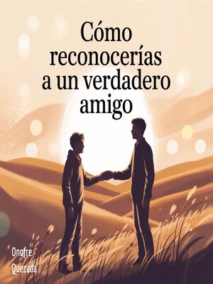 cover image of Cómo Reconocerías a Un Verdadero Amigo